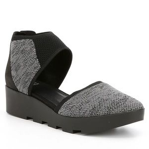Eileen Fisher Shoes Ogden Stretch Knit Wedge Shoes